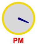 Analog clock: time now is 15:56 (this clock image refreshes every 2 minutes)